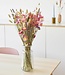 Bouquet champêtre de fleurs séchées "Pink Passion" en 3 tailles