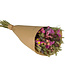 Field bouquet of dried flowers "Pink Passion" in 3 sizes