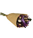 Bouquet champêtre de fleurs séchées "Violette des prés" en 3 tailles