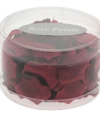 4A Burgundy rose petals artificial flowers | Per 150 pieces