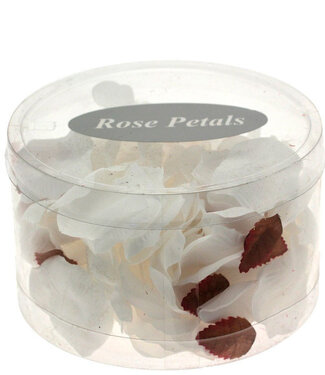 4A White rose petals artificial flowers | Per 150 pieces