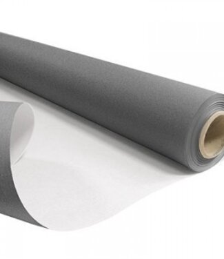 4A Rol donkergrijs papier | Breedte 80 centimeter | Lengte 40 meter | 60 gram/m² | Per stuk