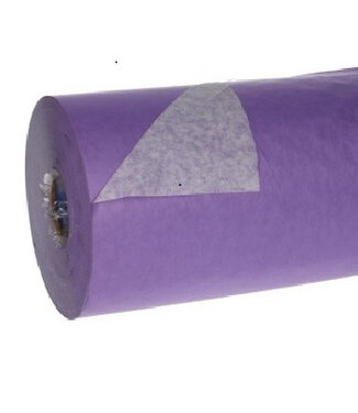 4A Roll lilac paper | Width 50 centimetres | Sheet weight 40 grams | Roll weight 7.5 kilograms | Per piece