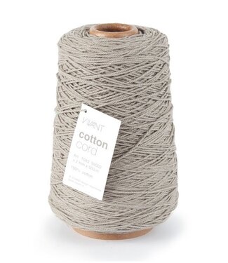 4A Grey cotton thread | Thickness 2 millimetres | Length 500 metres | Per piece