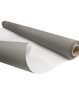 4A Rol grijs papier | Breedte 80 centimeter | Lengte 40 meter | 60 gram/m² | Per stuk