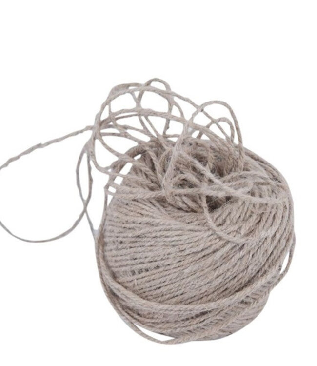 Fil de jute naturel | Poids 200 g | Commande par pièce