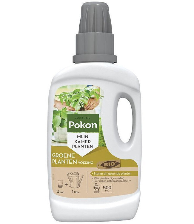 Pokon BIO groene plantenvoeding | Inhoud 500 milliliter | Per stuk te bestellen