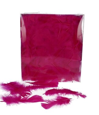 4A Feathers turkey feathers pink | Weight 45 grams | Per piece