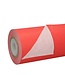 Roll red paper | Width 25 centimetres | Sheet weight 50 grams | Roll weight 1.25 kilograms | Order per roll