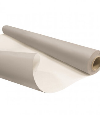 4A Eco waterbestendige rol grijs papier | Breedte 80 centimeter | Lengte 25 meter | Per stuk