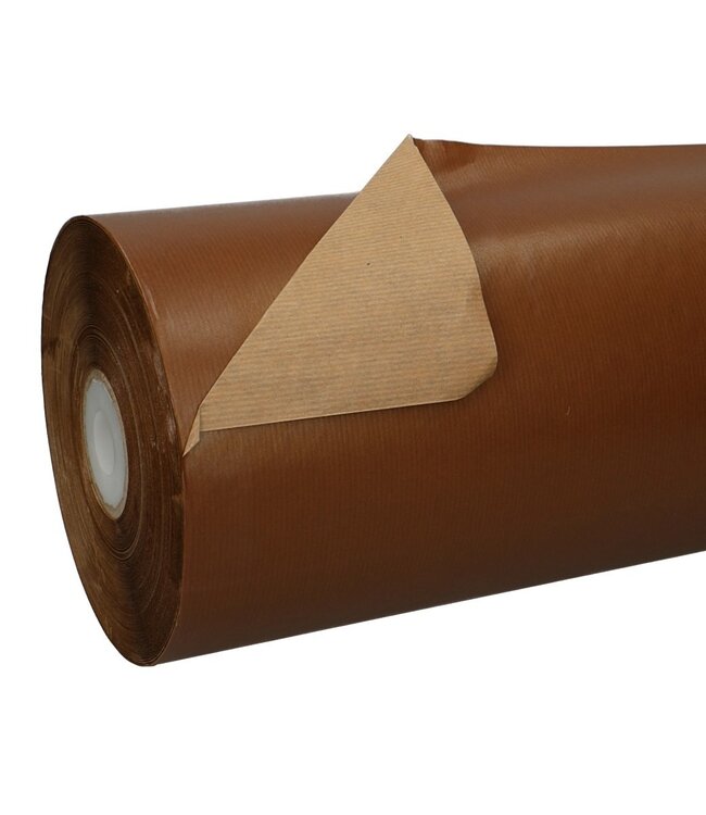 Roll brown paper | Width 60 centimetres | Sheet weight 50 grams | Roll weight 12 kilograms | Order per roll