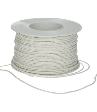 4A Wire paper white | Thickness 2 millimetres | Length 100 metres | Per piece