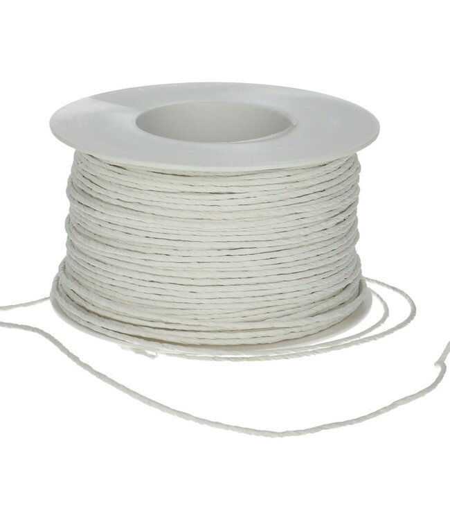 Wire paper white | Thickness 2 millimetres | Length 100 metres | Ordered by piece