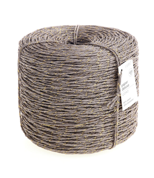 Wire paper deluxe grey | Thickness 1 millimetre | Length 40 metres | Order individually