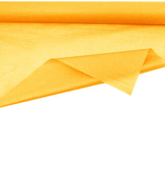 4A Roll dark yellow silk paper | Width 75 centimetres | Length 50 metres | Sheet weight 28 grams | Per piece