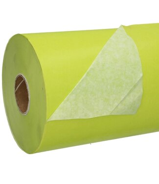 4A Rol lichtgroen papier | Breedte 50 centimeter | 40 gram/m² | Gewicht rol 7.5 kilogram | Per stuk