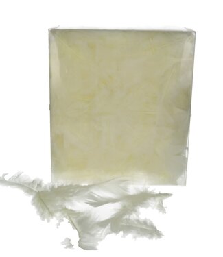 4A Feathers turkey feathers cream | Weight 45 grams | Per piece