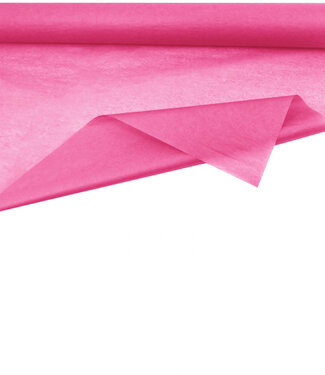 4A Rol roze zijdepapier | Breedte 75 centimeter | Lengte 50 meter | 28 gram/m² | Per stuk