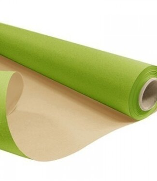 4A Rol lichtgroen papier | Breedte 80 centimeter | Lengte 50 meter | 60 gram/m² | Per stuk