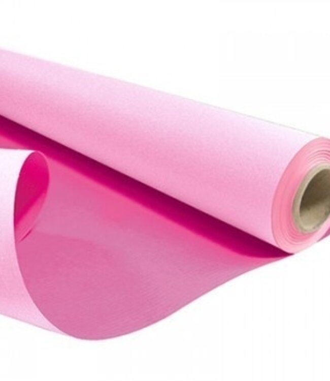 Rouleau de papier rose clair rose foncé Duo | Largeur 80 centimètres | Longueur 40 mètres | Poids de la feuille 60 grammes | Commande par rouleau