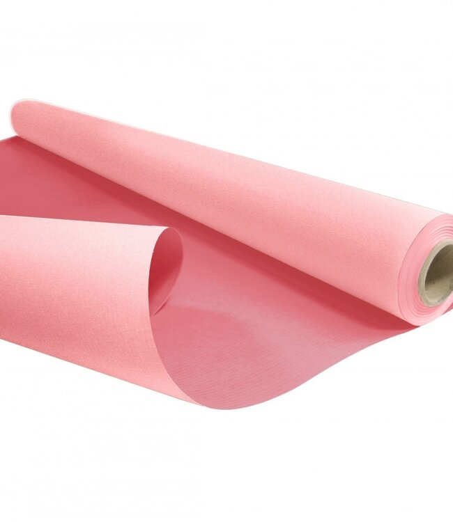 Roll of rose paper Duo | Width 80 centimetres | Length 40 metres | Sheet weight 60 grams | Order per roll