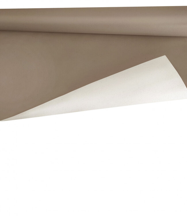 Rol bruin papier Biet | Breedte 80 centimeter | Lengte 40 meter | 80 gram/m² | Per rol te bestellen