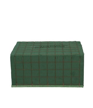 4A Green Oasis biodegradable floral foam Bioline block | Size 23 x 16 x 11 centimetres | Per 2 pieces