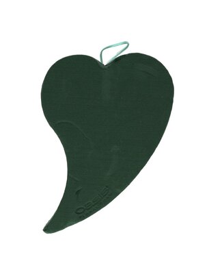 4A Green Oasis mousse florale biodégradable Bioline heart drop | Dimensions 25 x 12,5 x 3,5 centimètres | Par pièce