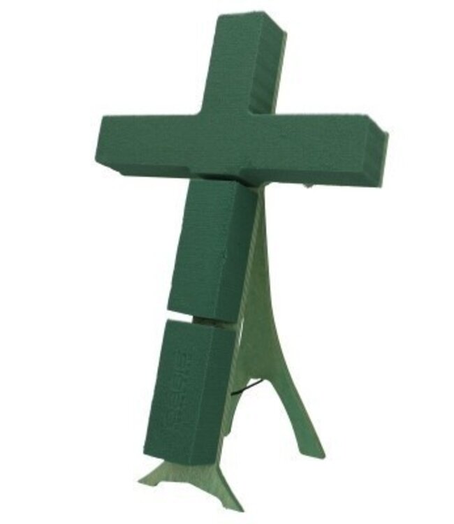 Green Oasis biodegradable floral foam Bioline cross | Size 85 x 50 x 5.5 centimetres | Ordered by piece