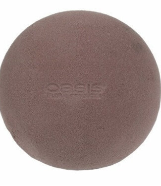 4A Brown Oasis biodegradable floral foam ball | Diameter 20 centimetres | Per piece