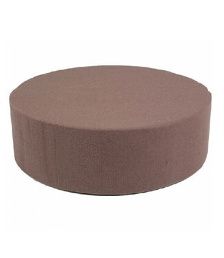 4A Brown Oasis biodegradable floral foam cylinder | Diameter 14 centimetres | Per 4 pieces