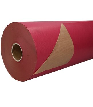 4A Roll fuchsia coloured paper | Width 60 centimetres | Sheet weight 50 grams | Roll weight 12 kilograms | Per piece