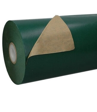 4A Roll dark green paper | Width 60 centimetres | Sheet weight 50 grams | Roll weight 12 kilograms | Per piece