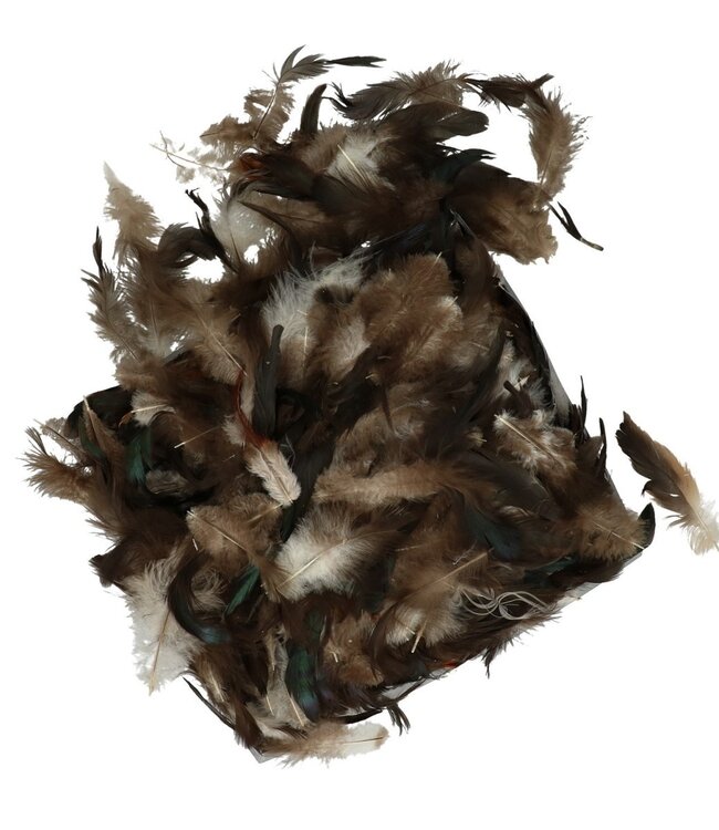 Natural cock's feathers | Weight 45 grams | Order per pack