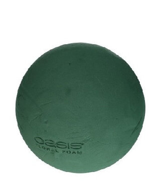 4A Oasis verte Boule de mousse florale idéale | Diamètre 20cm | Par pièce