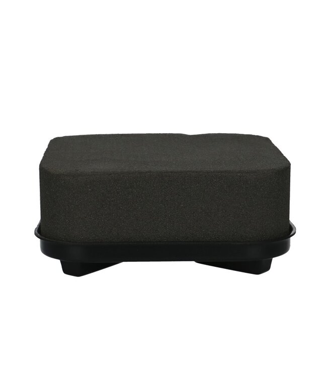 Black Oasis Eychenne floral foam square cushion | Length 20cm | Ordered by 6 pieces