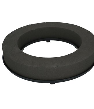 4A Black Oasis Eychenne floral foam ring | Diameter 40cm | Per 2 pieces