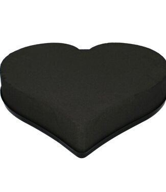 4A Black Oasis Eychenne floral foam heart | Height 38cm | Per 2 pieces