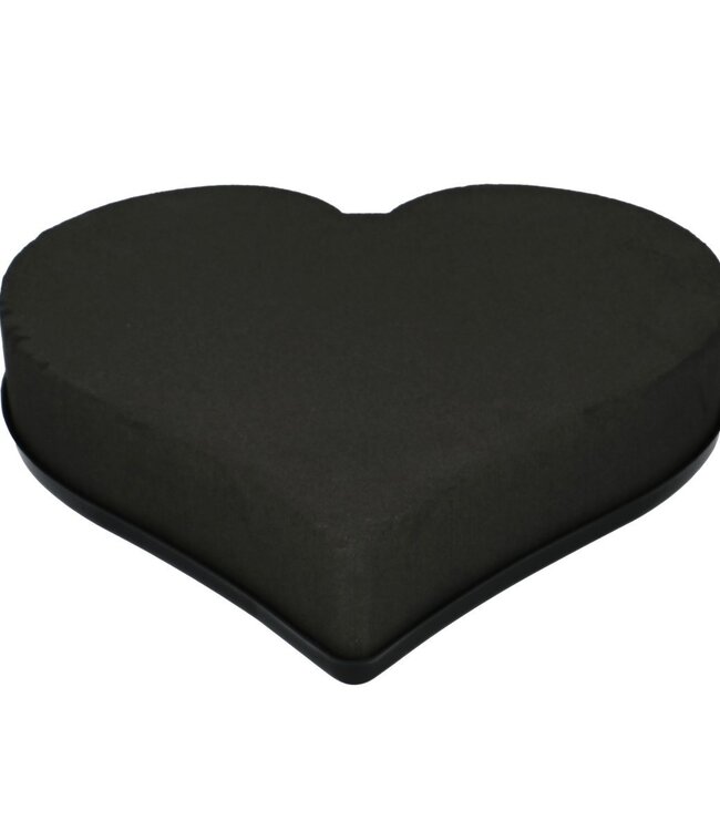 Black Oasis Eychenne floral foam heart | Height 38cm | Order per 2 hearts