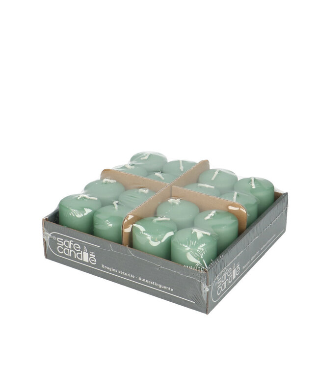 Bougie à tige Green Safe Candle | Diamètre 4 centimètres | Hauteur 6 centimètres | Commande par 16 bougies