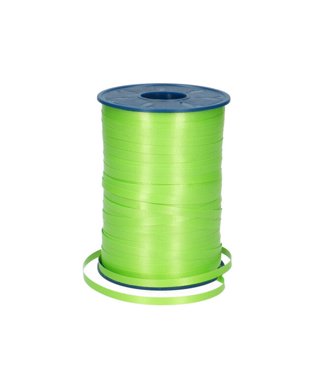 Lime green curling ribbon | Width 5 millimetres | Length 500 metres | Colour code 630