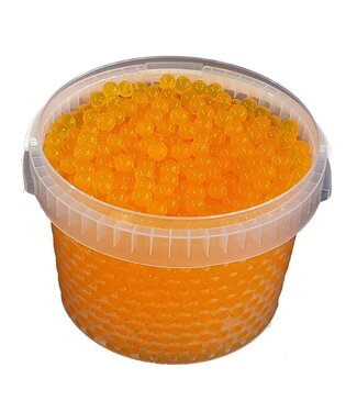 QC Orange gel beads | Bucket capacity 3 litres | Per bucket