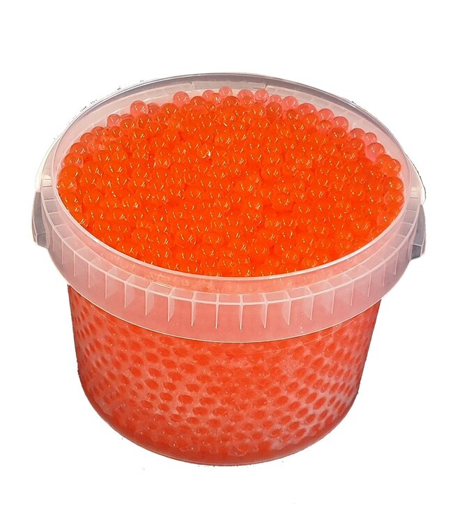 Perles de gel rouge - orbeez - perles d'eau | capacité du seau 3 litres | commande par seau