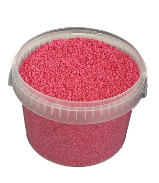 QC Granulés de couleur cerise | Capacité du seau 3 litres | Par pièce