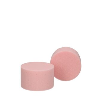 4A Cylindre en mousse floral Oasis rose pâle | Diamètre 5 centimètres | Hauteur 8 centimètres | Par 6 pièces