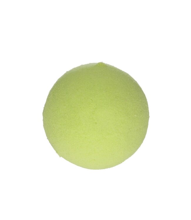 Boule de mousse florale Oasis jaune citron | Diamètre 9 centimètres | Commande par 4 boules