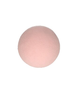 4A Boule en mousse fleurie Oasis rose pâle | Diamètre 9 centimètres | Par 4 pièces