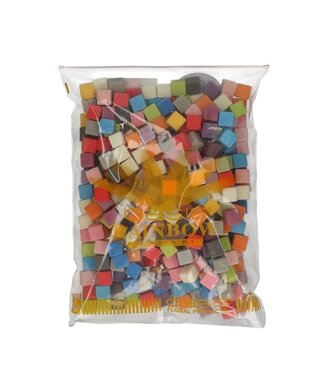 4A Oasis floral foam cubes mixed colours | Size 2 x 2 centimetres | Per pack x 300