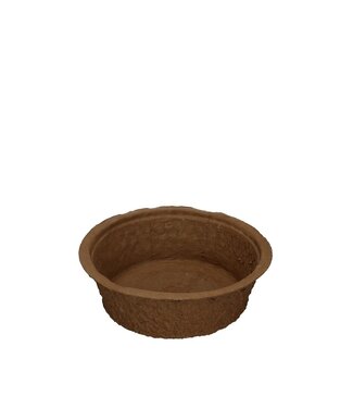 4A Brown floral foam dish Biodur | Diameter 23 centimetres | Height 8 centimetres | Per 5 pieces