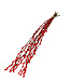 Red dried Willow Catkins | Length 70 centimetres | Ordered per 10 pieces